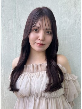 エンピー(en ppy) ピンクラベンダー × ワンカール巻き♪