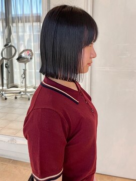 オルガン(Organ) お手入れ簡単!切りっぱなしボブ