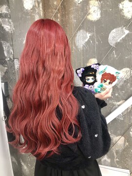 トーキョー オタクヘアー(TOKYO OTAKU HAIR) ジョジョ 花京院典明 推しカラー レッドカラー 暖色カラー