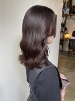 ヘアーアイストゥーレ(HAIR ICI TRE)&nbsp;ショコラブラウンカラー 担当渡辺聖