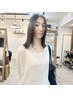 CUT+ブリーチなしカラー+質感補正トリートメント
