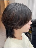 【LICCA NOE】KPOP風ロングウルフ＋カルマパーマ