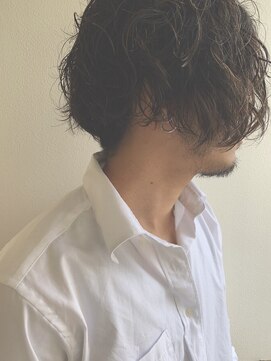 ファーストエンド 三ツ屋店(1st END.) メンズボブ グクマッシュ カール ラフ