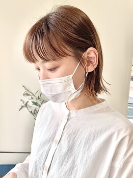 リグリー(regree) 外ハネボブ/レイヤーボブ/イヤリングカラー/髪質改善