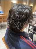 ウルフ波パーマ◎