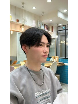 シー バイ ロンド 新宿(Sea by Lond) 【梶川】清潔感upメンズセンターパート[新宿/メンズ]