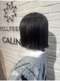 ぱつっとボブ