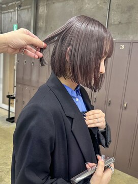 ユニオン(Union) ケアブリーチで作るシナモングレージュ