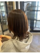 ニカイ(2F)&nbsp;ウルフカット/レイヤーカット/マロンベージュ