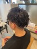 【河野指名】メンズカット＋全体カラー＋炭酸シャンプー→￥8980［桑名］