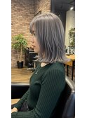 ◇大人可愛い20代30代40代50代前下がりショートボブ