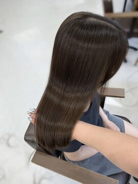 ハピネス 梅田茶屋町店(HAPPINESS) 韓国風/レイヤーカット/顔周り/顔まわり/髪質改善/ベージュ