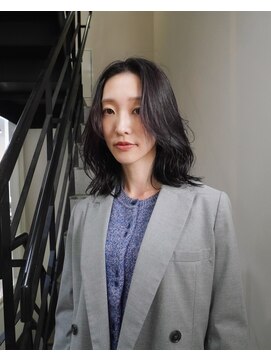 デイジードゥ(Daisy duex) ラベンダー　レイヤー　ミディ