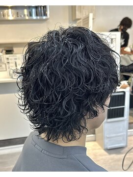 メンズ サロン ドット トウキョウ 町田店(men's salon dot. tokyo) ウルフ×波巻きパーマ