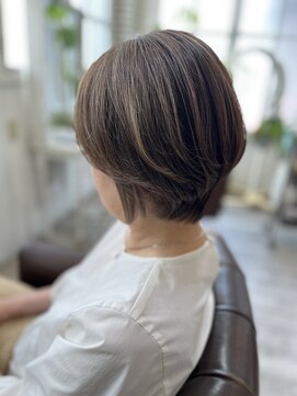 クッキー ヘアーアンドメイク(COOKIE Hair&Make) 【COOKIE】柔らか質感ショートボブ