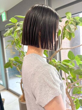 ノエ トトン(noe tton) ミディアムヘア/デザインカラー/フェイスフレーミング/名駅a76