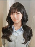 韓国艶髪/ブリーチなしカラー/マロンブラウン/ココアブラウン