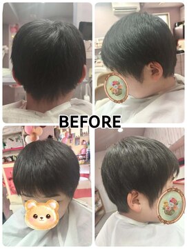 パワープラスヘア ツーブロマッシュ刈り上げさん