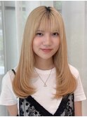 抜きっぱなしブロンド×フェイスレイヤー