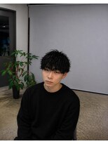 ジェットブラックキューサンロク(JET BLACK 936) ルーズパーマ