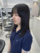 ザザ ZA/ZA 茗荷谷&nbsp;地毛風ストレート/髪質改善