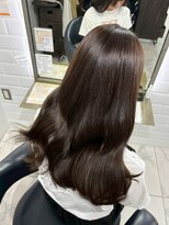ヴァンカウンシル 一宮店(VAN COUNCIL)&nbsp;【ふんわり骨格補正カット】流れる顔まわりレイヤーパーマ#1