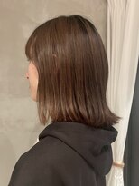 キリ 逗子(kiri)&nbsp;逗子葉山外ハネボブタッセルボブぱっつんボブ前髪耳かけボブM148