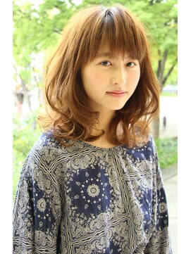 ソッリーソ ヘア(sorriso hair) ふんわりひし形ロブ