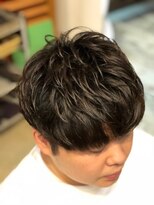 アッシュタカサキ(ash takasaki)&nbsp;10代20代　王道メンズ　アッシュブラウン　マニッシュショート
