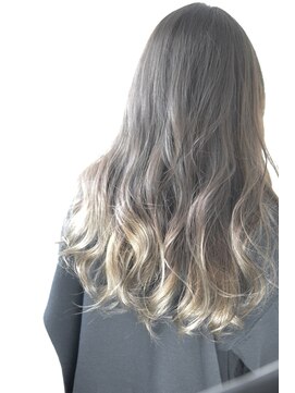 ル ジャルダン ヘアー プロデュース(Le.jardin hair produce) グラデーション×グレージュ