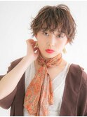 透明感マッシュショート