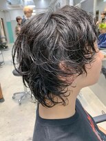 テトヘアー(teto hair)&nbsp;パーマ、ウルフ、メンズヘア、ゆるいパーマ