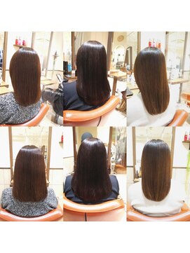 ネオリーブチノ 登戸店(Neolive cino) 酸性ストレート(酸性縮毛矯正) ミディアム