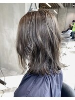 トイロ 新宿(Toiro)&nbsp;ブリーチ無し抜け感グレージュ☆アディクシーカラー