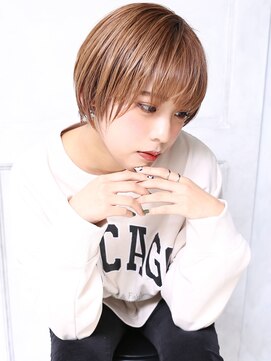 トロン(tronc) 大人可愛い２０代３０代４０代小顔　テラコッタ　D3