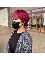 ルッツ(Lutz. hair design) cherry　pink