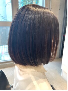 ヘア デザイン リスク(HAIR DESIGN RISK) 【三鷹　RISK 大橋佳菜子】Aラインボブ