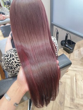 ジーナ  札幌大通(Zina) #ピンクカラー#髪質改善#美髪#艶髪#韓国【Zina札幌大通】