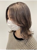 シルバーグレージュカラー♪
