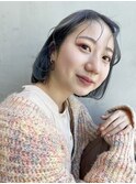 春っぽ柔らかボブ_チェリーブラウンフェミニンロング_59122