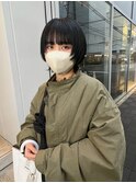 CAF松本【ショートウルフ×ブルーブラックカラー】