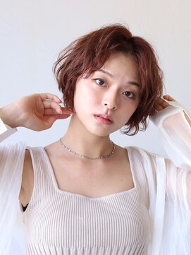 ソイクフ 四条大宮店(SOY-KUFU) 大人可愛い◎20代30代40代前髪パーマグレーベージュ