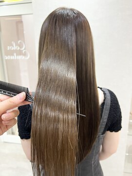 カラークチュール(Color Couture) グレージュカラー/韓国ヘア/デザインカラー/シルキーベージュ/