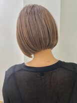 ロンドシエル 横浜(Lond ciel)&nbsp;髪質改善ボブ×ミルクティーベージュ【横浜ヘルシースタイル】