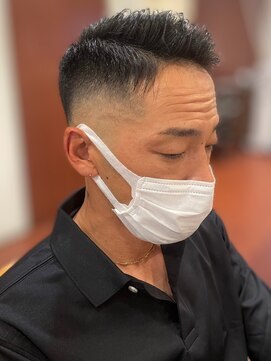 スカイ 亀戸店 (sky) ハイライト/マッシュパーマ/アッシュブラック<理容室>[亀戸]