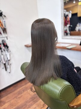 ブランチ(branch) シアーグレージュ 弘前/透明感カラー/髪質改善