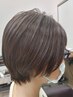 カット＋クリスタルオイル フルカラー＋髪質改善トリートメント