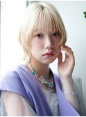 切りっぱなしボブ/川中島美容室