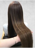20代30代40代髪質改善トリートメント艶感ストレート暗髪