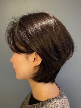 ヘアクルー(HAIR CREW)の写真/大人女性のための上質グレイカラー♪気になる白髪も、こだわりの商材でしっかり染まると好評です◎